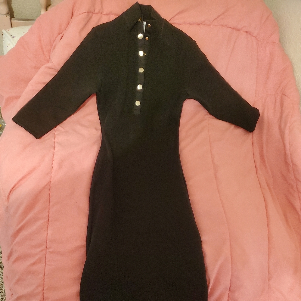 Marste Berlin Snap Midi Dress
